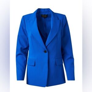Kobi Halperin Blue Blazer Classic Suit Jacket